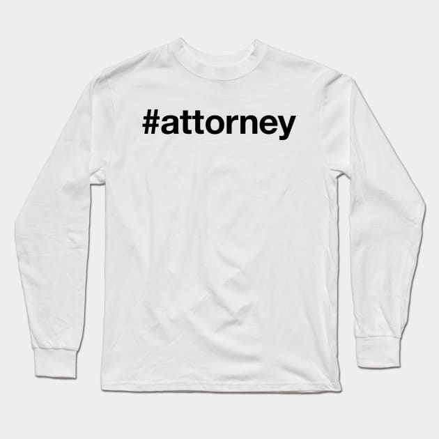 ATTORNEY Long Sleeve T-Shirt by eyesblau